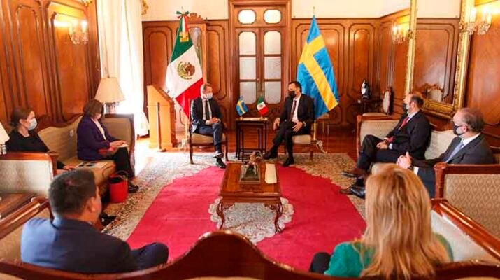 Se reúne Gobernador con Embajador de Suecia 1 Suecia