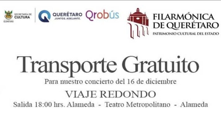 Transporte gratuito