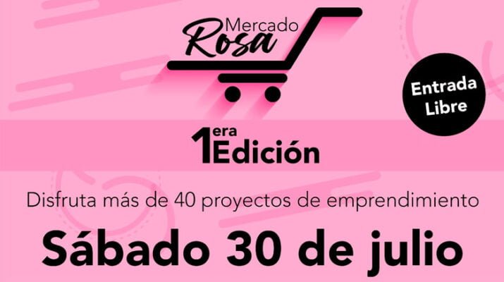 Mercado Rosa en el Centro Educativo Gómez Morin 1 Mercado Rosa