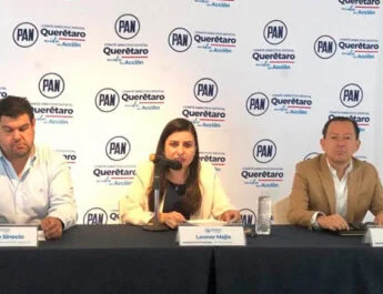 política azul