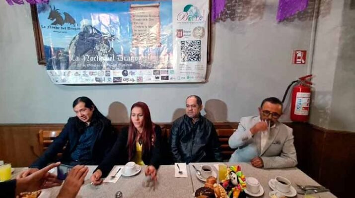 “La Noche del Dragón”, magia y fantasía en Bernal 1 La Noche