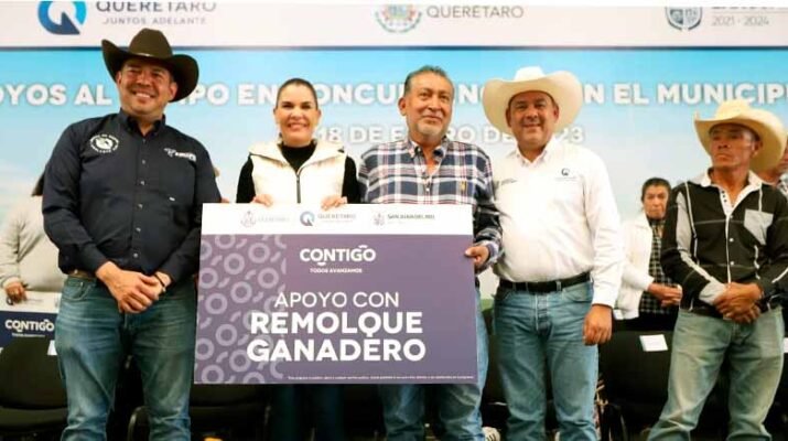 Apoya SEDEA a productores de San Juan del Rio 7 a productores