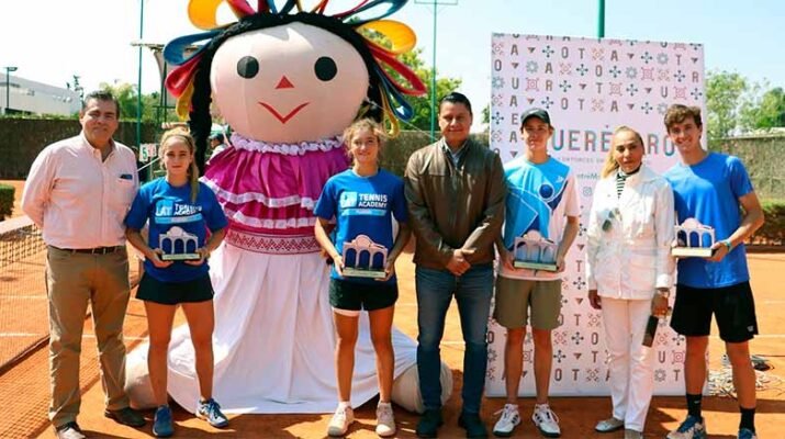 Finaliza Junior Cup de tenis en Querétaro 1 Junior Cup