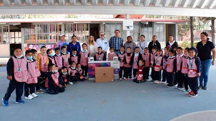 Equipa USEBEQ preescolar en Amazcala 1 en Amazcala