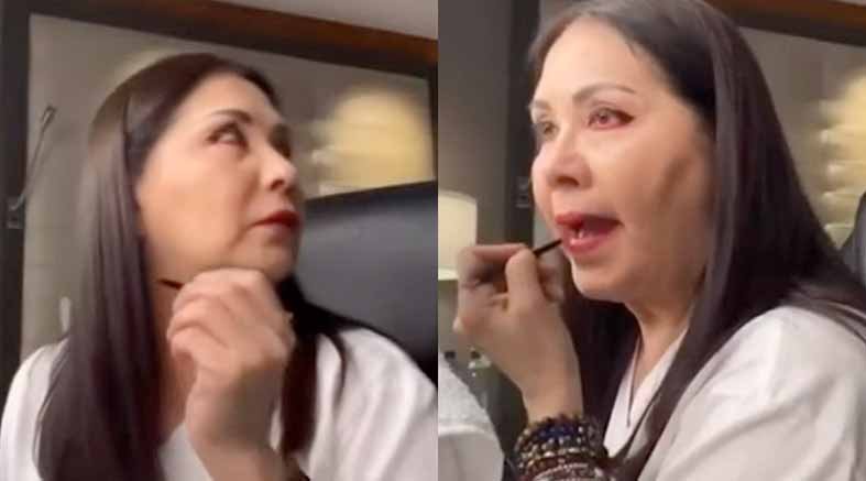 Ana Gabriel regaña a empleada sin darse cuenta que su cámara estaba grabando 4 Ana Gabriel