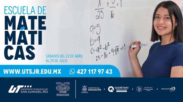Impulsa UTSJR Escuela de Matemáticas 5 de Matemáticas