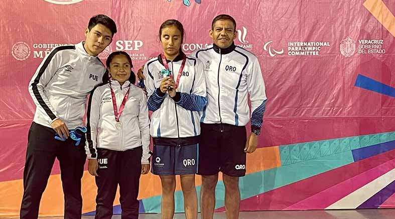 Medalla de oro para queretanas 2 medalla