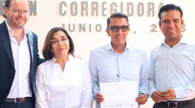 Cámara de Comercio y Secretaría de Turismo entregan mobiliario en Corregidora 4 Cámara de Comercio