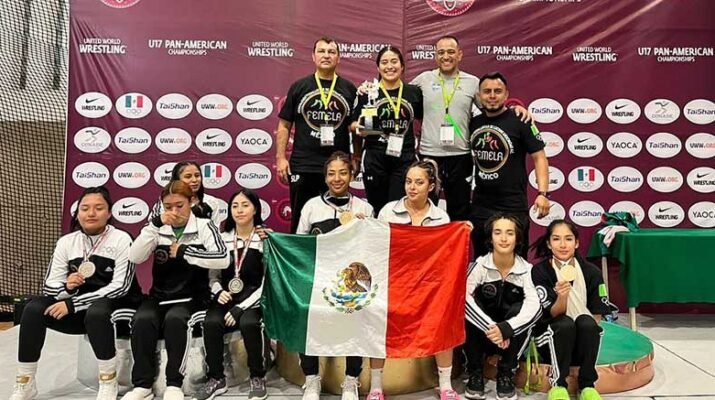 Queretanas destacan en Panamericano de Lucha U17 1 Queretanas