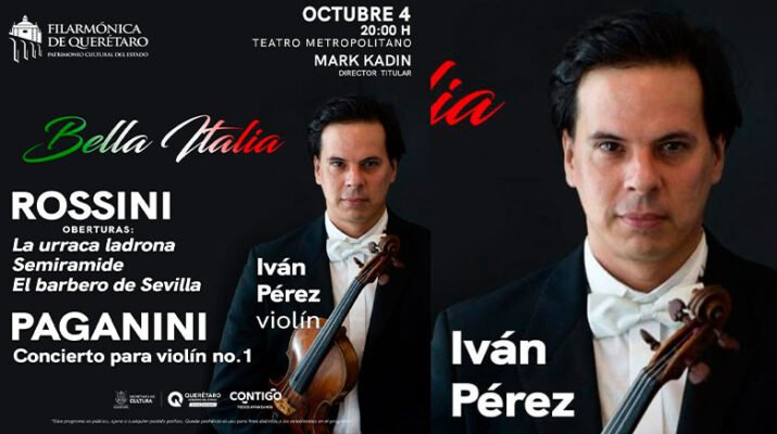 Actuará con la OFEQ el violinista venezolano Iván Pérez 15 Actuará