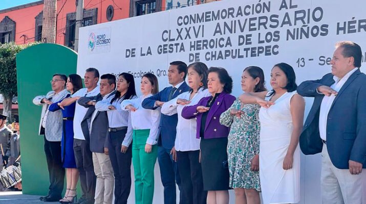 Conmemora Pedro Escobedo el 176 Aniversario de los Niños Héroes 1 Conmemora