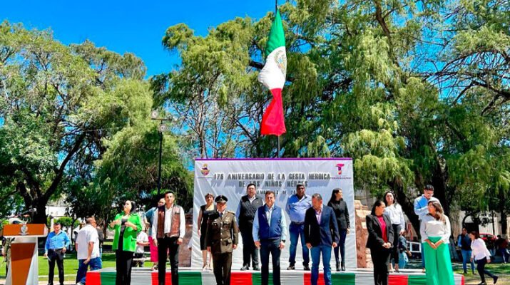 Tequisquiapan conmemoro 176 aniversario de los Niños Héroes 1 Tequisquiapan conmemoro
