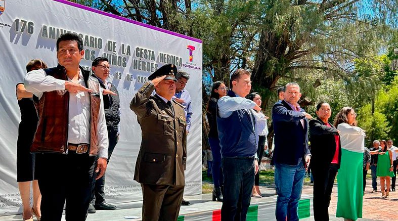 Tequisquiapan conmemoro 176 aniversario de los Niños Héroes 2 Tequisquiapan conmemoro
