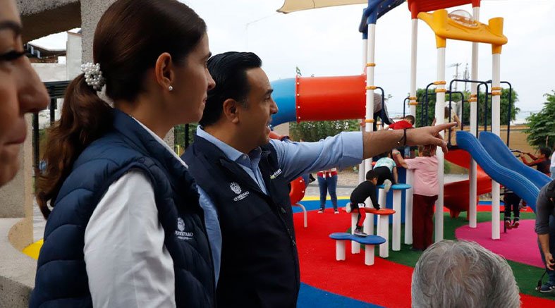 Se entregó el renovado parque Unión Magisterial 4 Se entregó
