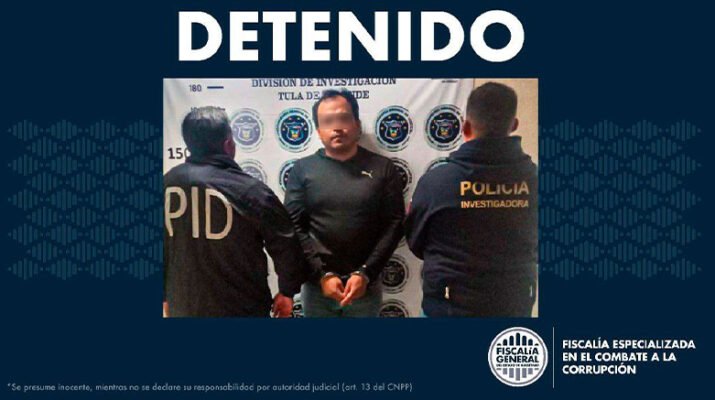 Detenido exservidor