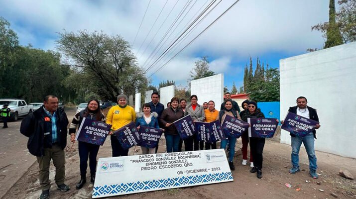 Continúa El Fortalecimiento De Infraestructura Educativa En Pedro Escobedo 1 Continúa El