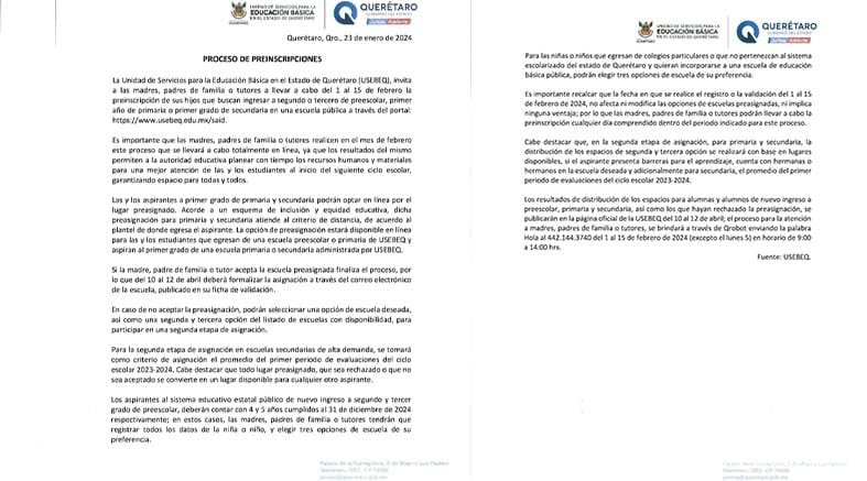 USEBEQ anuncia