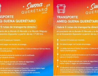 Anuncian transporte