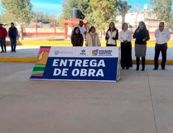 Entregan obras en