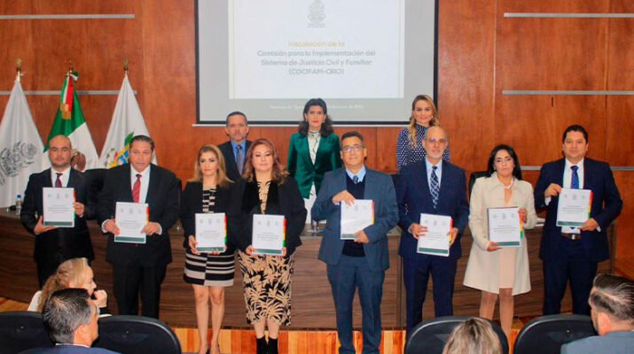 Fortalecerán Sistema de Justicia Civil y Familiar 24 Fortalecerán