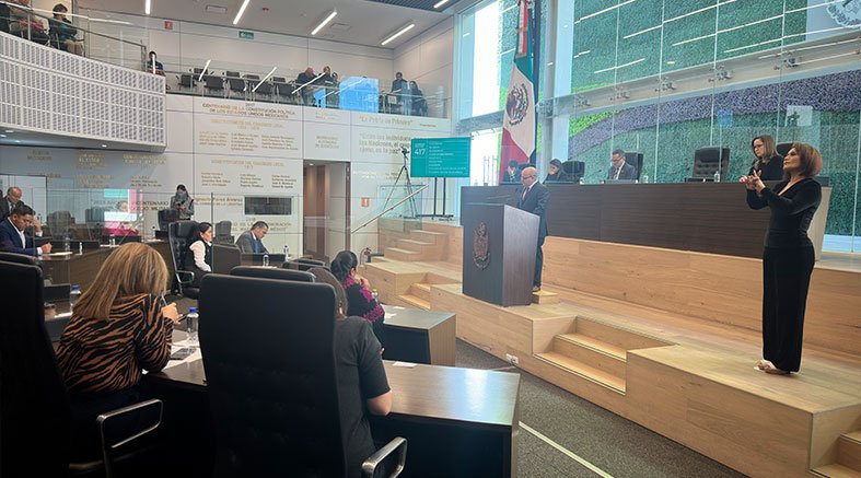 Rinde Presidente de la Defensoría Informe de Actividades 2023 2 Rinde Presidente