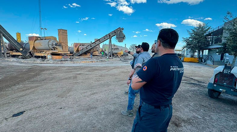 Suspende Protección Civil El Marqués empresa en La Noria 2 Suspende