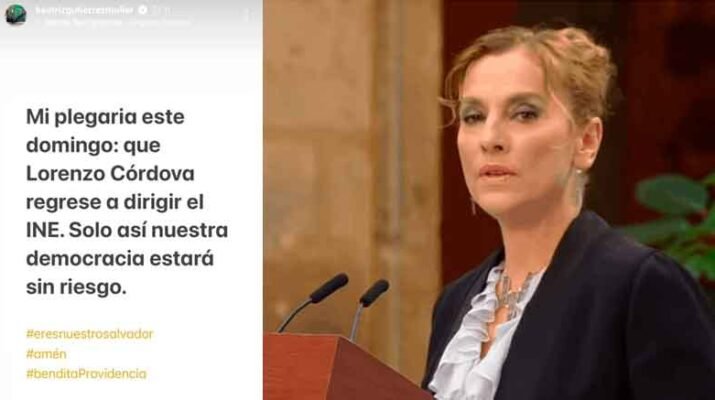 Beatriz Gutiérrez le dedica ‘plegaria’ a Lorenzo Córdova 5 Beatriz