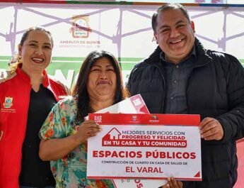 “Mejores servicios con progreso y felicidad” en Amealco