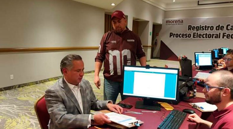 Entregan documentación Nieto y Robles En La Comisión Nacional de Elecciones 3 documentación