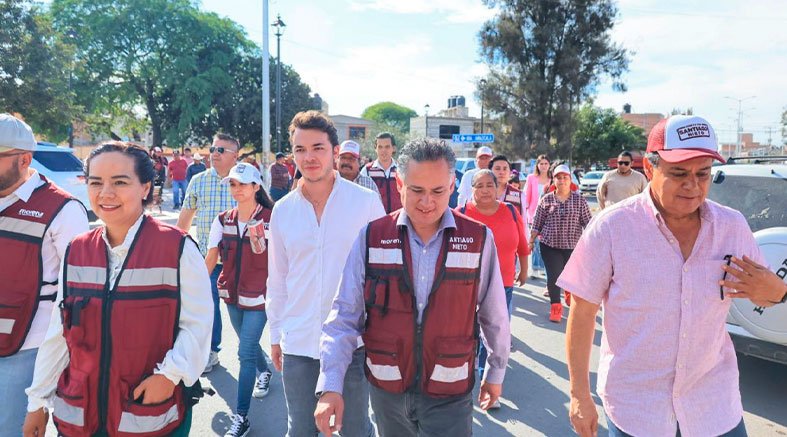 Inseguridad, falta de agua peticiones que recoge Santiago Nieto 2 Inseguridad