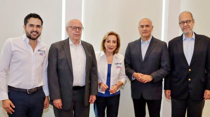 Se reúnen Lupita Murguía y Agustín Dorantes con José Narro 1 Se reúnen Lupita