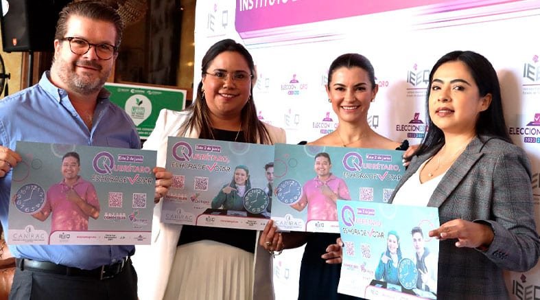 Alianza del IEEQ y CANIRAC Querétaro para promover el voto informado 2 Alianza del IEEQ