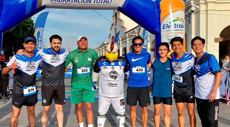 Dorantes participa en la Carrera Gallos Blancos 2 Dorantes participa