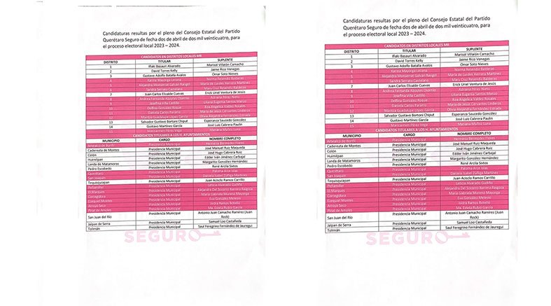 Presentan a Paloma Arce como candidata por Querétaro Seguro 2 a Paloma