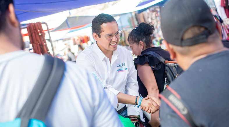 Chepe Guerrero se acerca a la ciudadanía 2 se acerca