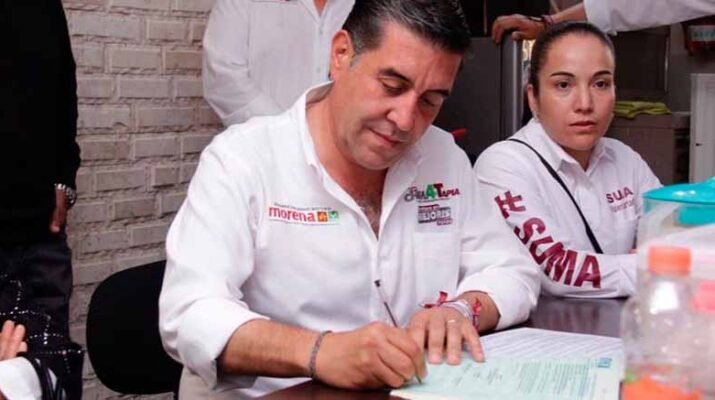 Chema Tapia presenta denuncias ante la Fiscalía General de la República 10 denuncias