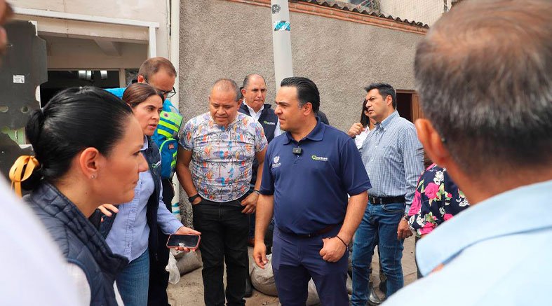 Supervisa Nava el trabajo de atención de afectaciones tras fuertes lluvias 4 Supervisa Nava el