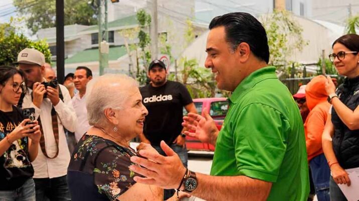 Entrega Luis Nava parque lineal en la colonia La Estrella 5 Entrega