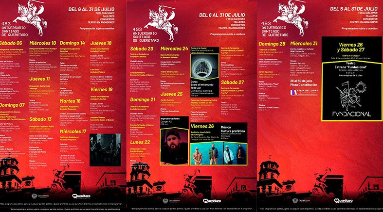 Festival 493 Aniversario Santiago de Querétaro 3 Festival 493