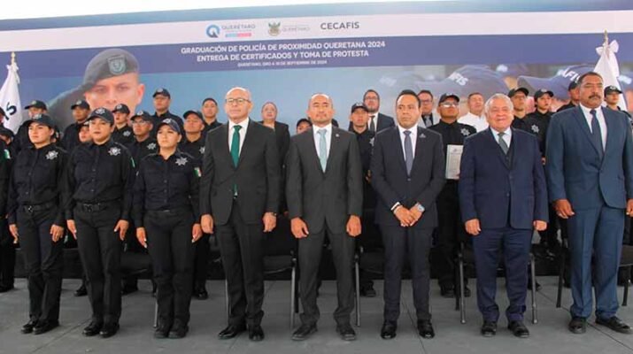 Supera CECAFIS meta anual de formar 100 nuevos policías 2 meta anual