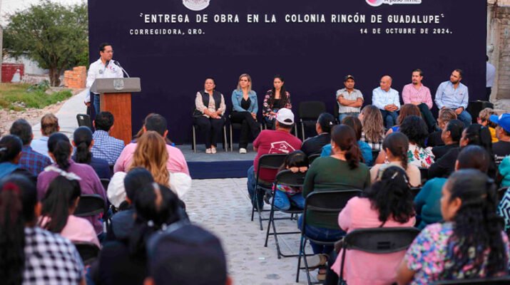 Entrega Chepe Guerrero urbanización de calles en La Negreta 1 Entrega Chepe