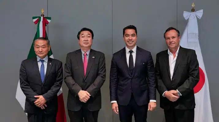 Se reúne Felifer Macias con Katsumi Itagaki, Cónsul General del Japón 1 Katsumi