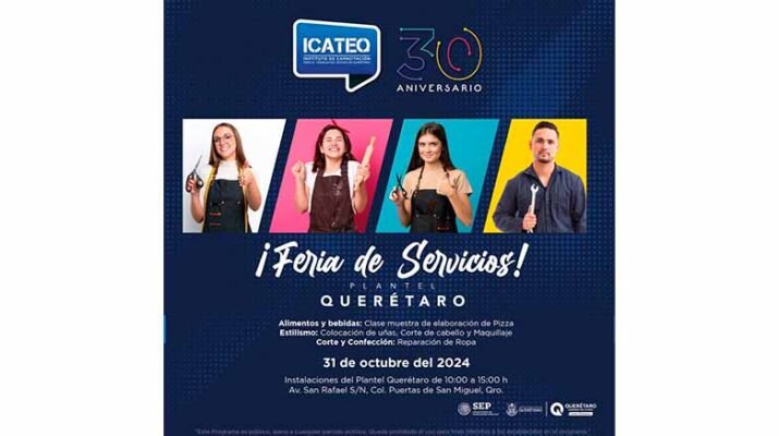 Maquillaje en la Feria de servicios del ICATEQ 1 maquillaje