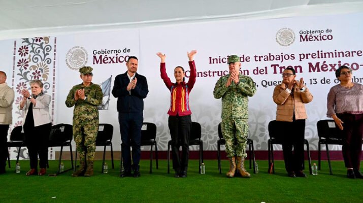 Inicio de trabajos preliminares para la construcción del Tren México-Querétaro 1 preliminares