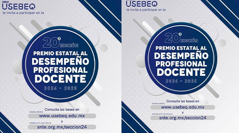 Cumple el Premio Estatal Docente 20 años de promover la calidad educativa 2 Cumple el