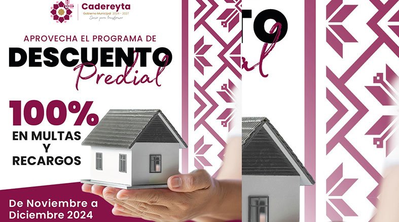 Da inicio campaña de descuentos en multas y recargos de predial 3 Da inicio