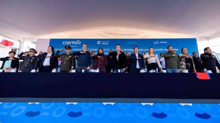 Desfile conmemorativo al CXIV aniversario de la Revolución Mexicana 1 Desfile