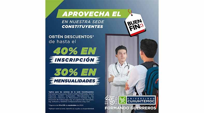 Llega el buen fin académico 2 buen fin