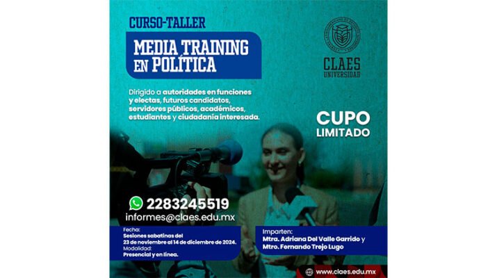 Curso Taller “Media Training en Política 1 curso taller