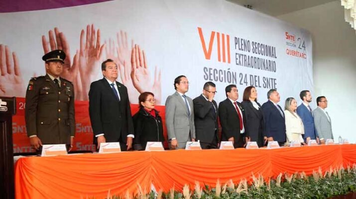 Chepe Guerrero acude a inauguración del VIII Pleno Extraordinario Sección 24 del SNTE 12 Extraordinario